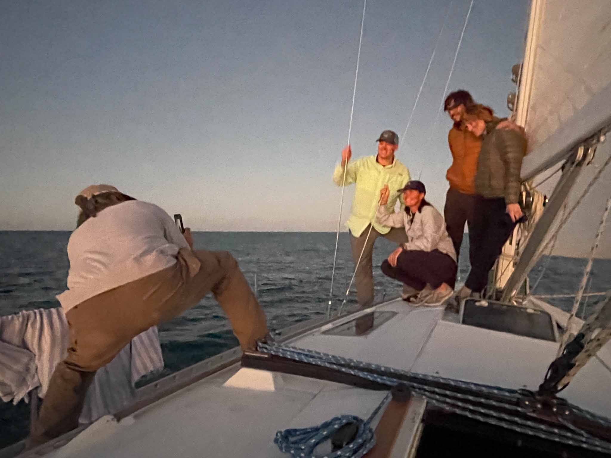 Sailing from Miami to Key Largo