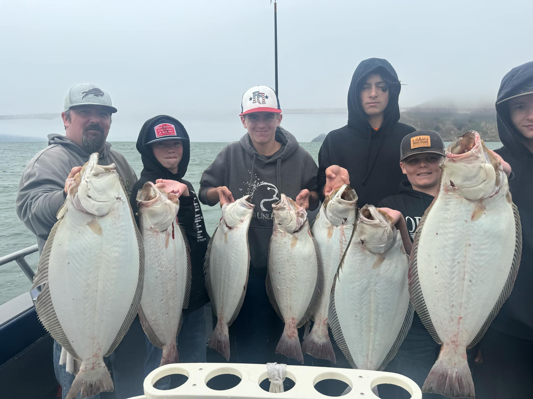Bay Halibut Under the Golden Gate