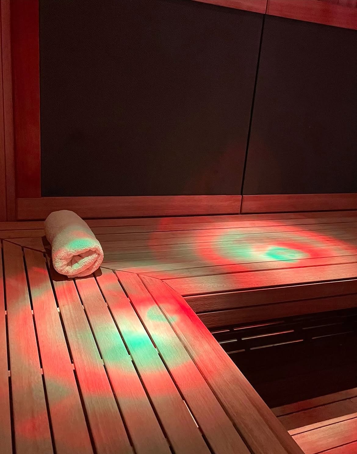 The full-spectrum infrared sauna at The Studio Cleveland
