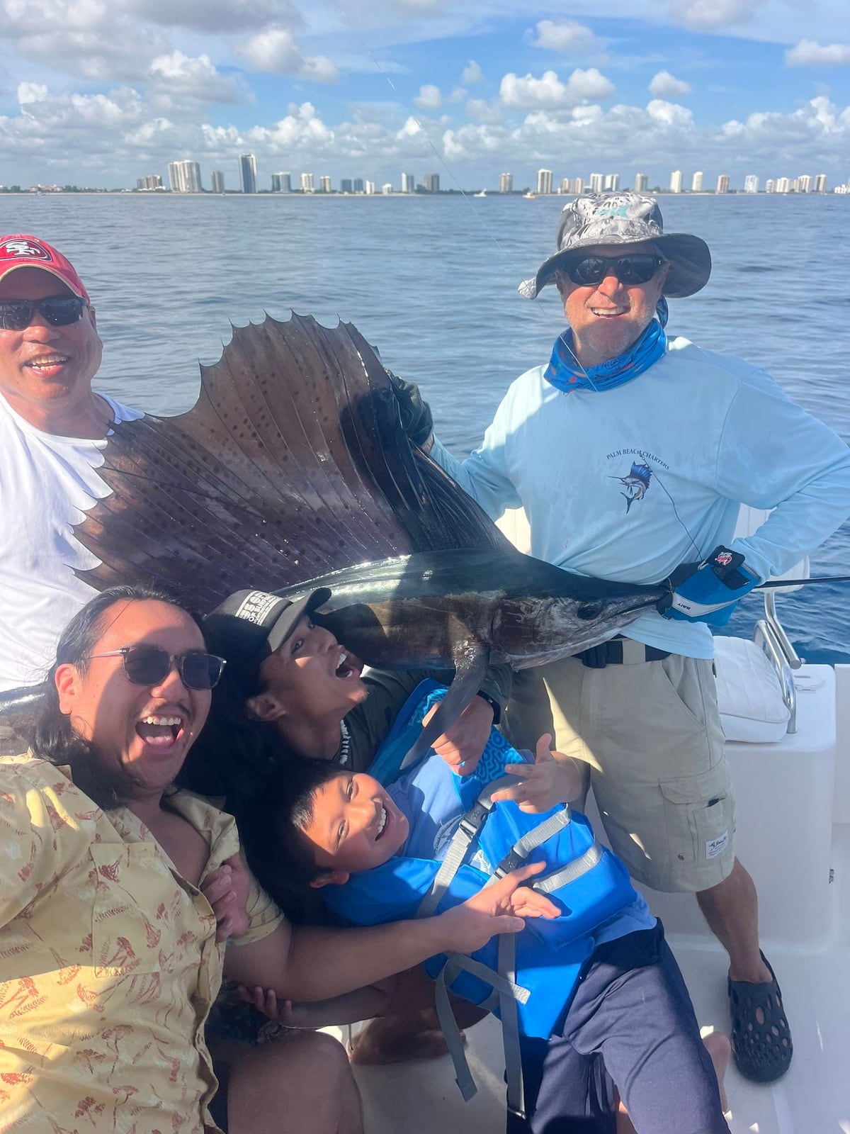 Family Sailfish with Justin
