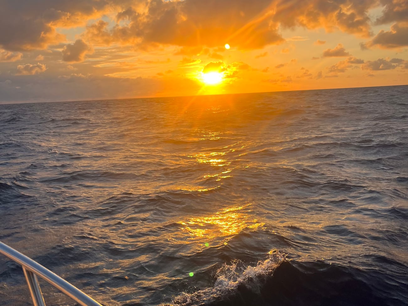 Golden hour cruise